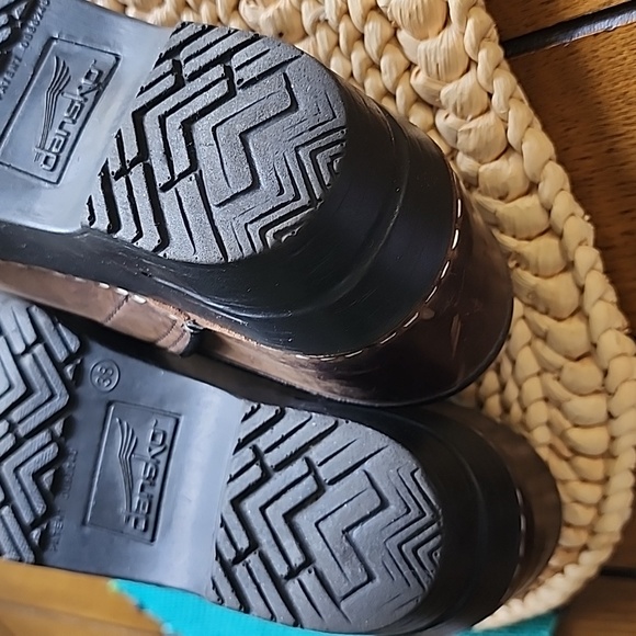 Dansko brown leather clogs - Picture 7 of 8